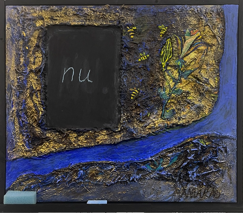 bildkonst med  återbruk tavla nr 31