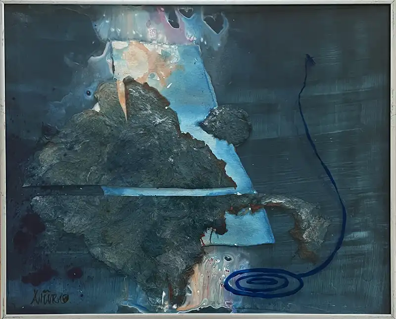 Plan B 90-tal inkl. glas och ram