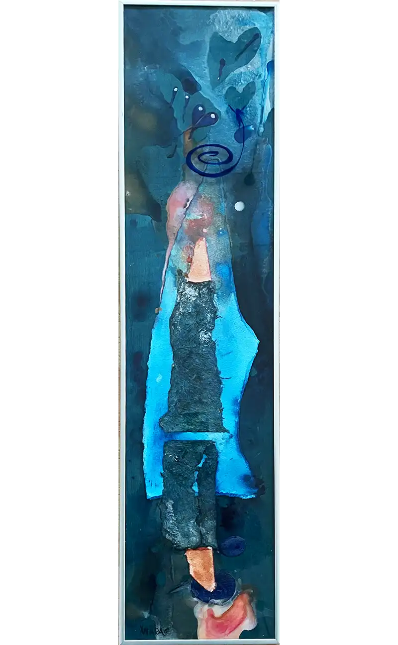 Plan B 90-tal inkl. glas och ram