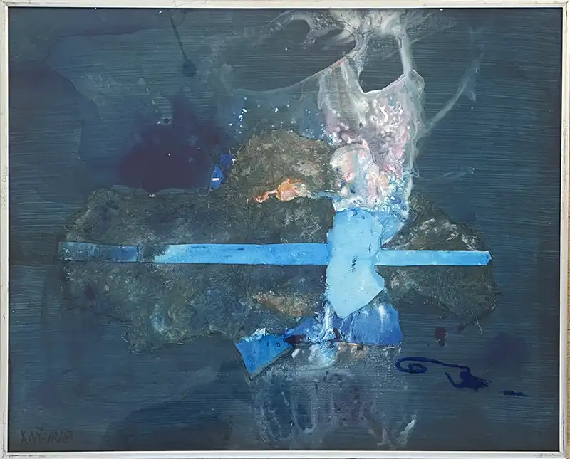 Plan B 90-tal inkl. glas och ram